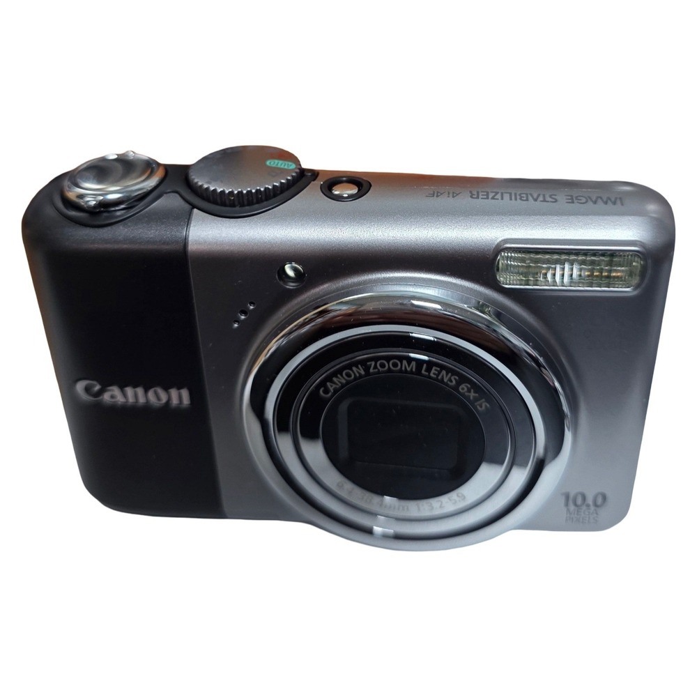 Canon PowerShot A2000 IS 10.0MP Digital Camera Gunmetal and Silver SD Card Cable - Picture 3 of 14